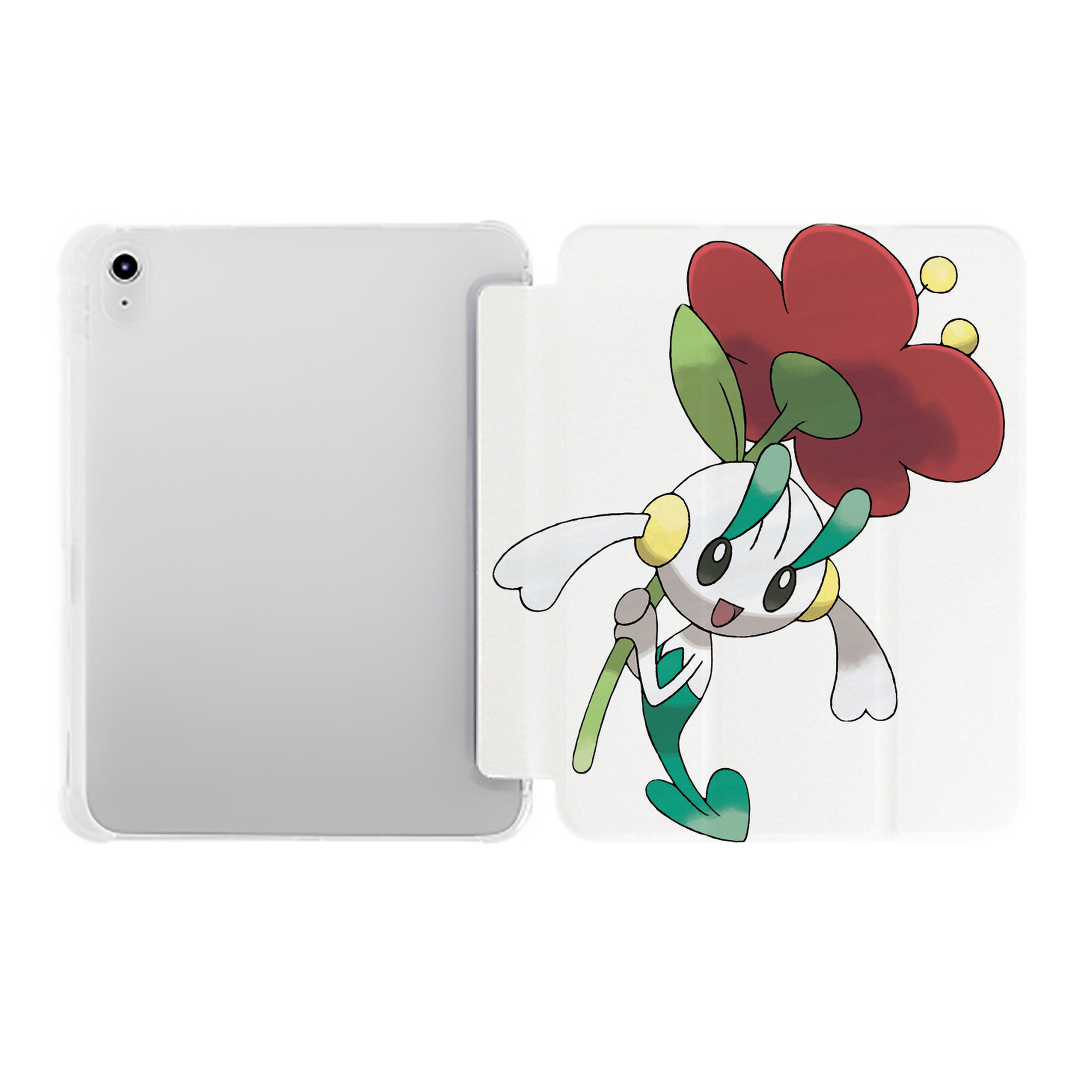（画像用） ポケットモンスター Pokémon IPad ケース ペン収納付き 三つ折りスタンド PUレザー×シリコン 対応機種9.5/10.5/10.9インチ